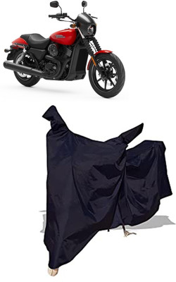 Amexride Two Wheeler Cover for Harley Davidson(Street 750, Black)