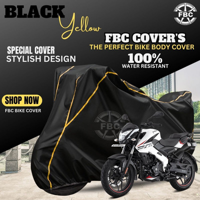 OliverX Waterproof Two Wheeler Cover for Bajaj(Pulsar 220F, Black)