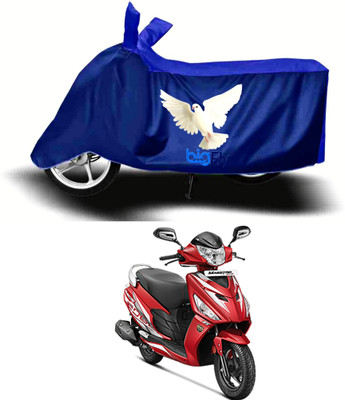 BigFly Waterproof Two Wheeler Cover for Hero(Maestro Edge 110 BS6, Blue)