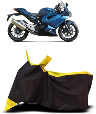 VESMEI Two Wheeler Cover for Hyosung(GTS 300, Yellow)