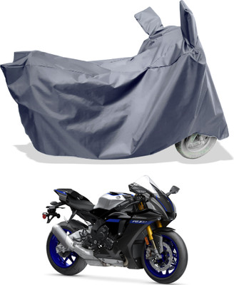 Amexride Two Wheeler Cover for Yamaha(YZF R1 M BS6, Grey)