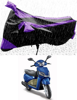 MWBB Waterproof Two Wheeler Cover for Mahindra(Gusto, Black)