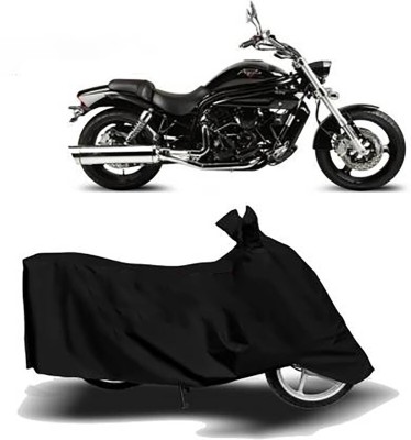 Mdstar Waterproof Two Wheeler Cover for Hyosung(Aquila Pro 650, Black)