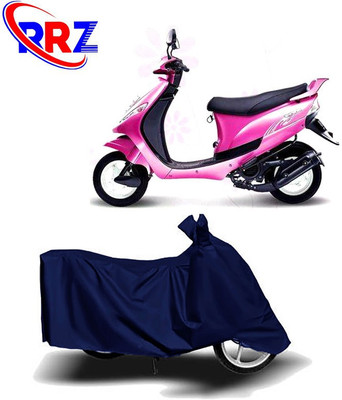 RRZ Two Wheeler Cover for Mahindra(Kine, Blue)