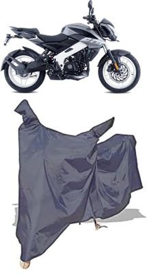 Amexride Two Wheeler Cover for Bajaj(Pulsar 200NS FI BS6, Grey)