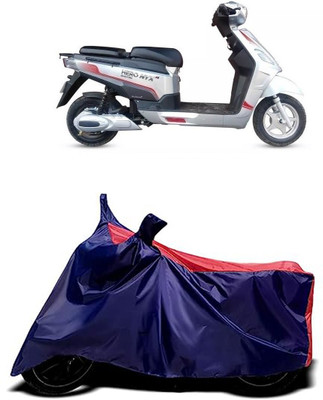 VESMEI Two Wheeler Cover for Revolt(Motors RV 400 BS6, Red)