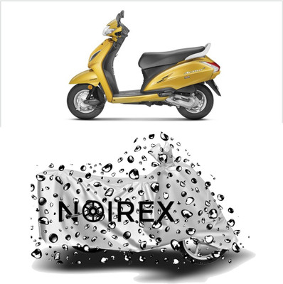 NOIREX Two Wheeler Cover for Honda(Activa 5G, Silver)