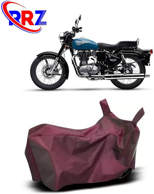 RRZ Waterproof Two Wheeler Cover for Royal Enfield(Standard 350, Maroon)