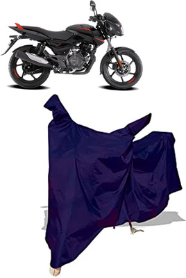 Amexride Two Wheeler Cover for Bajaj(Pulsar 125, Blue)