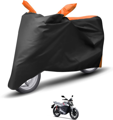 Caronix Waterproof Two Wheeler Cover for Ola(Roadster, Orange)