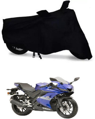 AutoGalaxy Waterproof Two Wheeler Cover for Yamaha(R15 s, Black)