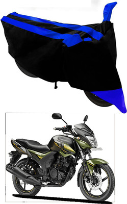 Mdstar Waterproof Two Wheeler Cover for Yamaha(SZ-RR, Blue, Black)