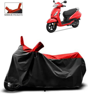 DeepShakshi AUTOMOTIVE Waterproof Two Wheeler Cover for TVS(Jupiter, Black)