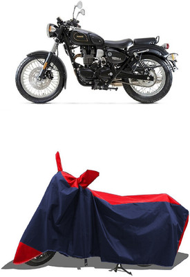 SUGASHRI Waterproof Two Wheeler Cover for Benelli(Imperiale 400, Red, Blue)