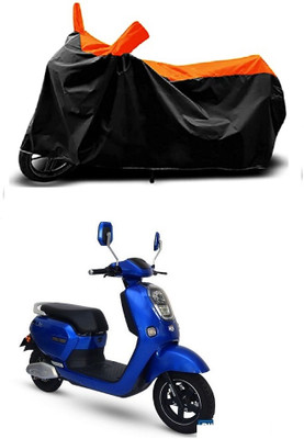 VESMEI Two Wheeler Cover for Okinawa(Lite, Orange)