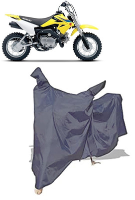 Amexride Two Wheeler Cover for Suzuki(DR-Z50 BS6, Grey)
