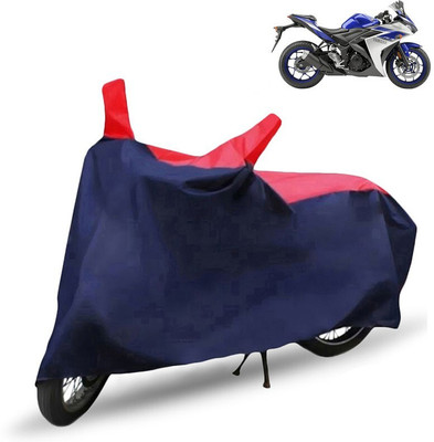 MMSSTAR Waterproof Two Wheeler Cover for Yamaha(Red, Blue)