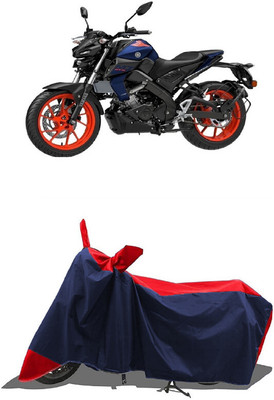 SUGASHRI Waterproof Two Wheeler Cover for Yamaha(MT-15, Red, Blue)