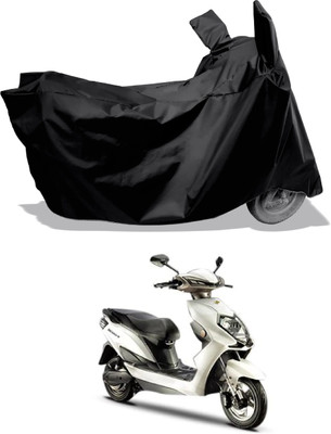 Amexride Two Wheeler Cover for Evolet(Derby, Black)