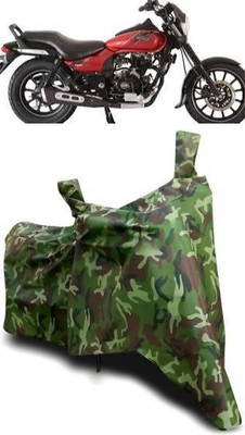 ATBROTHERS Waterproof Two Wheeler Cover for Bajaj(Avenger 180 Street, Multicolor, Green)