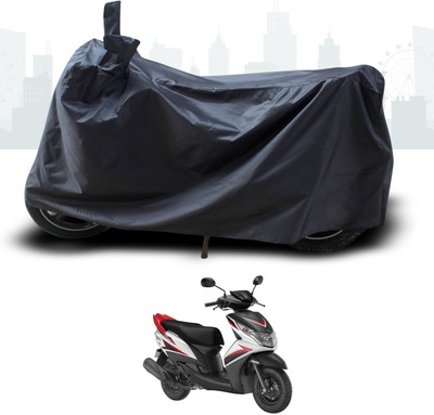 DeepShakshi AUTOMOTIVE Two Wheeler Cover for Yamaha(Ray Z, Black)