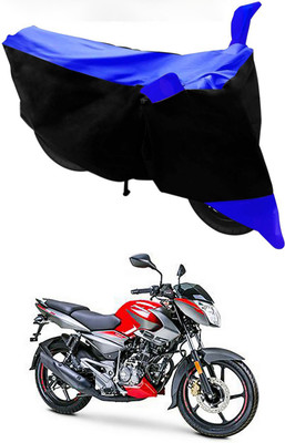 Furious3D Two Wheeler Cover for Bajaj(Pulsar NS125, Blue, Black)