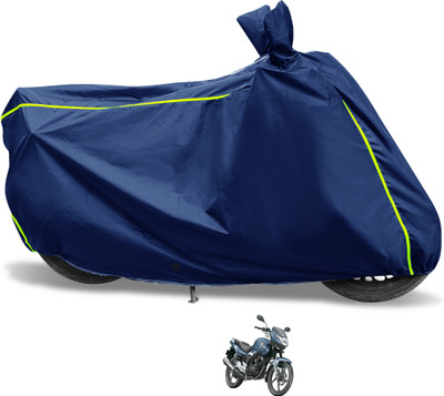Euro Care Waterproof Two Wheeler Cover for Suzuki(GS 150R, Blue)