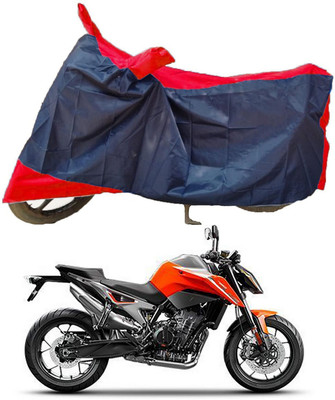 Mdstar Waterproof Two Wheeler Cover for KTM(790 Duke, Red, Blue)