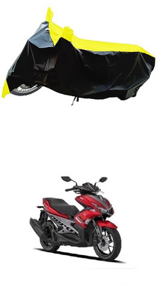 VESMEI Two Wheeler Cover for Yamaha(Aerox 155 Maxi BS6, Yellow)