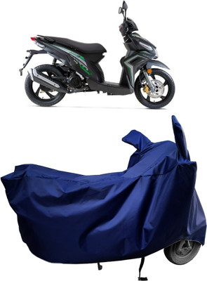Amexride Two Wheeler Cover for Honda(Blade 125, Blue)