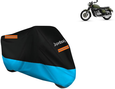 Juvdoxj Waterproof Two Wheeler Cover for JAWA(42, Blue)