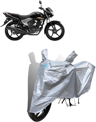 Y3H Waterproof Two Wheeler Cover for Yamaha(Saluto RX, Silver)