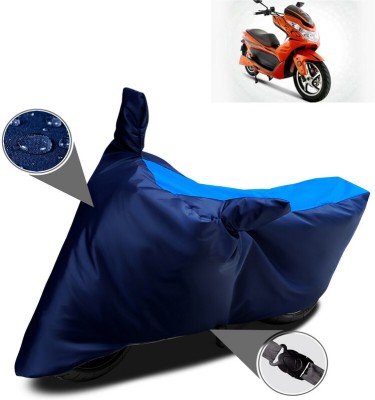 Gadi Parlour Two Wheeler Cover for Okinawa(Cruiser, Blue)