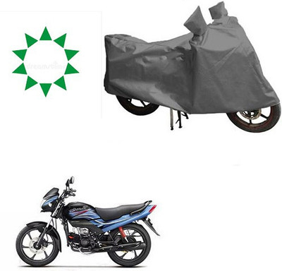 DeepShakshi AUTOMOTIVE Waterproof Two Wheeler Cover for Honda(Passion Pro, Grey)