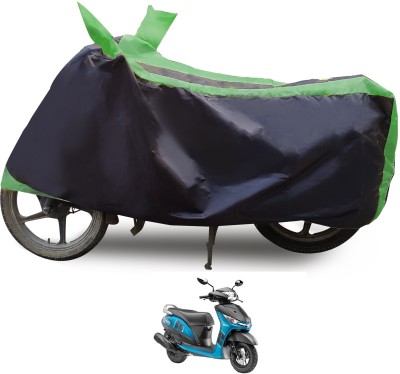 Euro Care Waterproof Two Wheeler Cover for Yamaha(Alpha, Green)