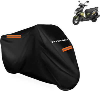 Horseyaart Waterproof Two Wheeler Cover for Yamaha(Cygnus Ray ZR BS6, Black)