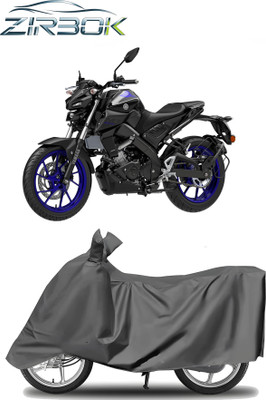 ZIRBOK Waterproof Two Wheeler Cover for Yamaha(MT 15, Grey)