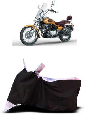 VESMEI Two Wheeler Cover for Bajaj(Avenger 400, White)