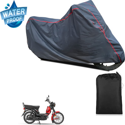 PAGORA Waterproof Two Wheeler Cover for TVS(XL 100 Comfort, Grey)