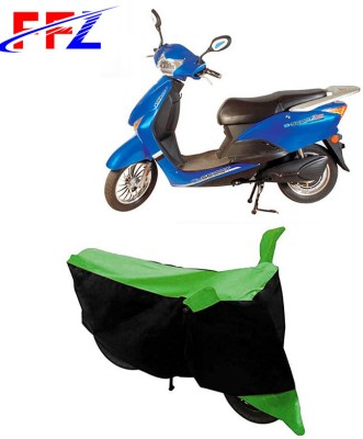 FFZ Two Wheeler Cover for Avon(E Scoot, Black, Green)