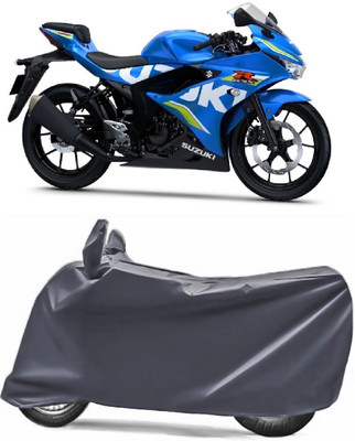V VINTON Two Wheeler Cover for Suzuki(GSX R150, Grey)