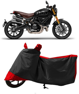 GROFATIK Two Wheeler Cover for Ducati(Scrambler 1200, Red)
