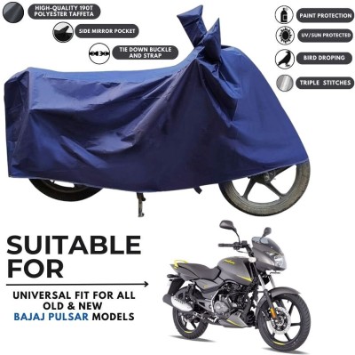 MADAFIYA Two Wheeler Cover for Bajaj(Pulsar 150 DTS-i, Blue)