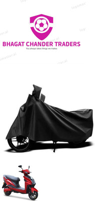 bhagat chander traders Waterproof Two Wheeler Cover for Techo Electra(Raptor, Black)
