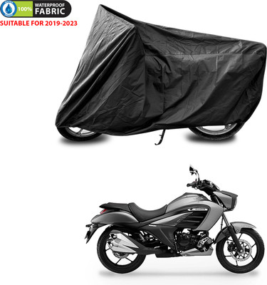 PAGORA Waterproof Two Wheeler Cover for TVS(Intruder 250, Black)