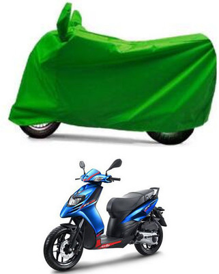 Furious3D Two Wheeler Cover for Aprilia(SR 125, Green)