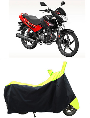 Coxtor Waterproof Two Wheeler Cover for Hero(Glamour Programmed FI BS6, Yellow)