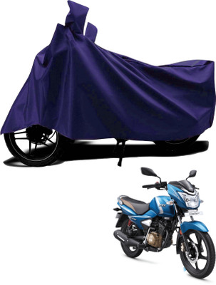 KEDIT Waterproof Two Wheeler Cover for TVS(Victor Premium, Blue)