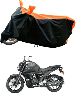 DeepShakshi AUTOMOTIVE Waterproof Two Wheeler Cover for Yamaha(FZ S V3 BS6, Orange)