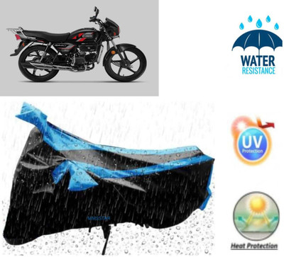 Mdstar Waterproof Two Wheeler Cover for Hero(FZ-25, Black)